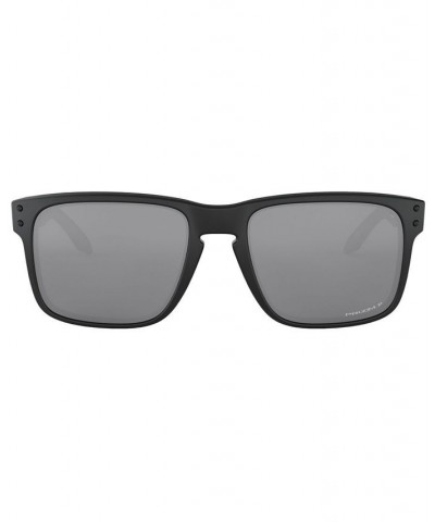 Holbrook Polarized Sunglasses OO9102 55 Matte Black / Prizm Blk Blu Blk Polarized $31.52 Unisex