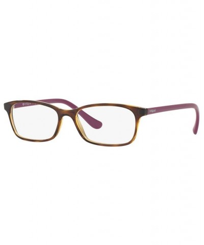 Vogue VO5053 Women's Rectangle Eyeglasses Dark Havan $36.83 Womens