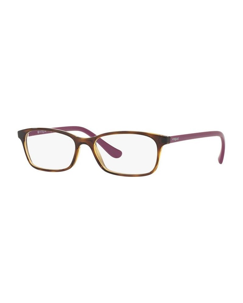 Vogue VO5053 Women's Rectangle Eyeglasses Dark Havan $36.83 Womens