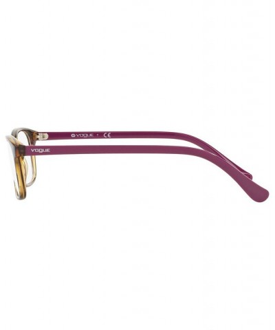 Vogue VO5053 Women's Rectangle Eyeglasses Dark Havan $36.83 Womens