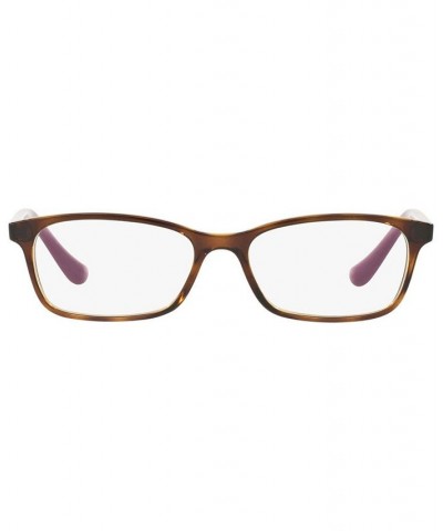 Vogue VO5053 Women's Rectangle Eyeglasses Dark Havan $36.83 Womens