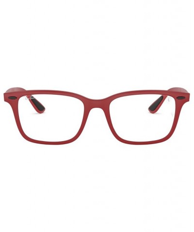 Scuderia Ferrari RX7144M Men's Square Eyeglasses Matte Gray $60.72 Mens