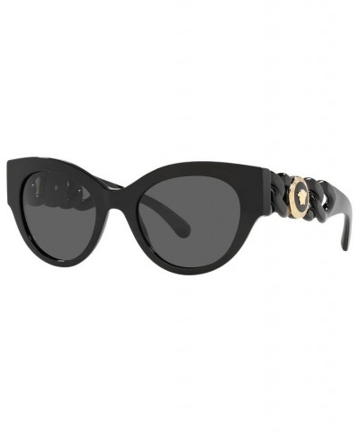 Women's Sunglasses VE4408 52 Black $50.72 Womens