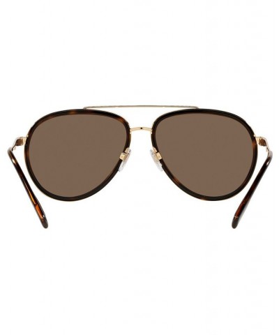 Men's Oliver Sunglasses BE3125 59 GOLD/DARK BROWN $50.58 Mens