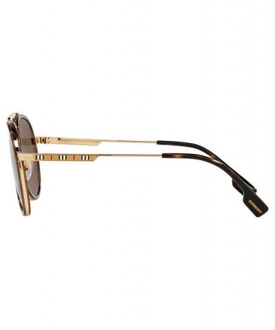 Men's Oliver Sunglasses BE3125 59 GOLD/DARK BROWN $50.58 Mens