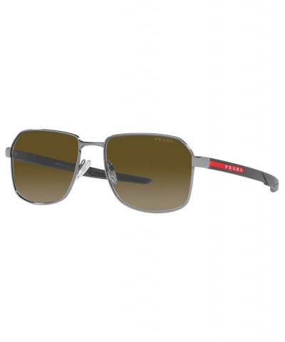 Men's Sunglasses 57 Gunmetal $57.78 Mens