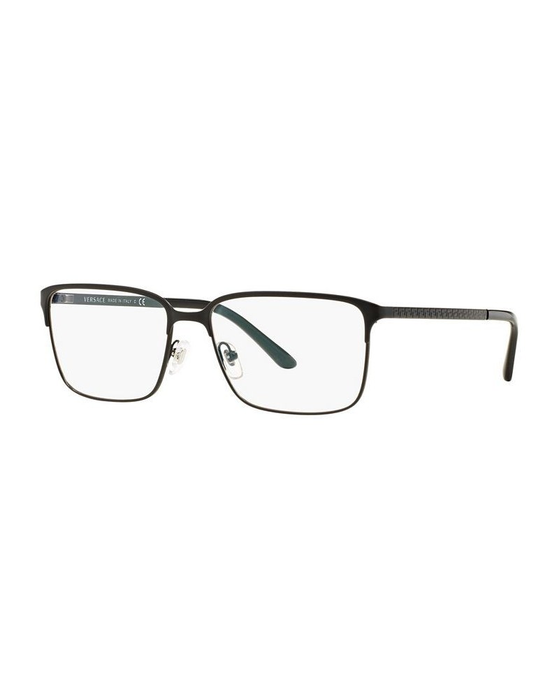 VE1232 Men's Rectangle Eyeglasses Matte Blac $61.44 Mens