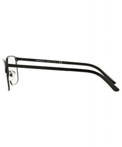 VE1232 Men's Rectangle Eyeglasses Matte Blac $61.44 Mens