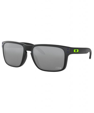 NFL Collection Sunglasses Seattle Seahawks OO9102 55 HOLBROOK SEA MATTE BLACK/PRIZM BLACK $40.26 Unisex