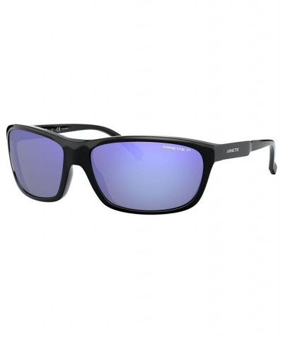 Men's Polarized Sunglasses BLACK/POLAR DARK GREY MIRROR WATER $27.26 Mens