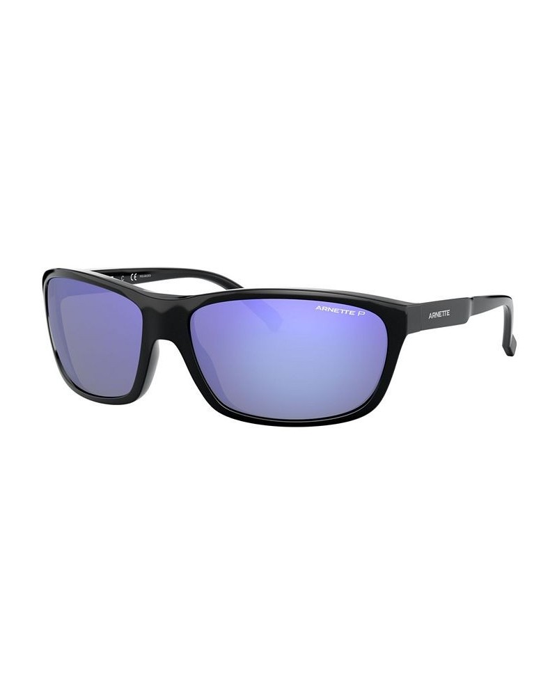 Men's Polarized Sunglasses BLACK/POLAR DARK GREY MIRROR WATER $27.26 Mens