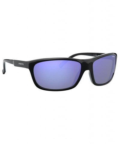 Men's Polarized Sunglasses BLACK/POLAR DARK GREY MIRROR WATER $27.26 Mens