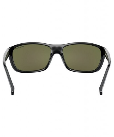 Men's Polarized Sunglasses BLACK/POLAR DARK GREY MIRROR WATER $27.26 Mens