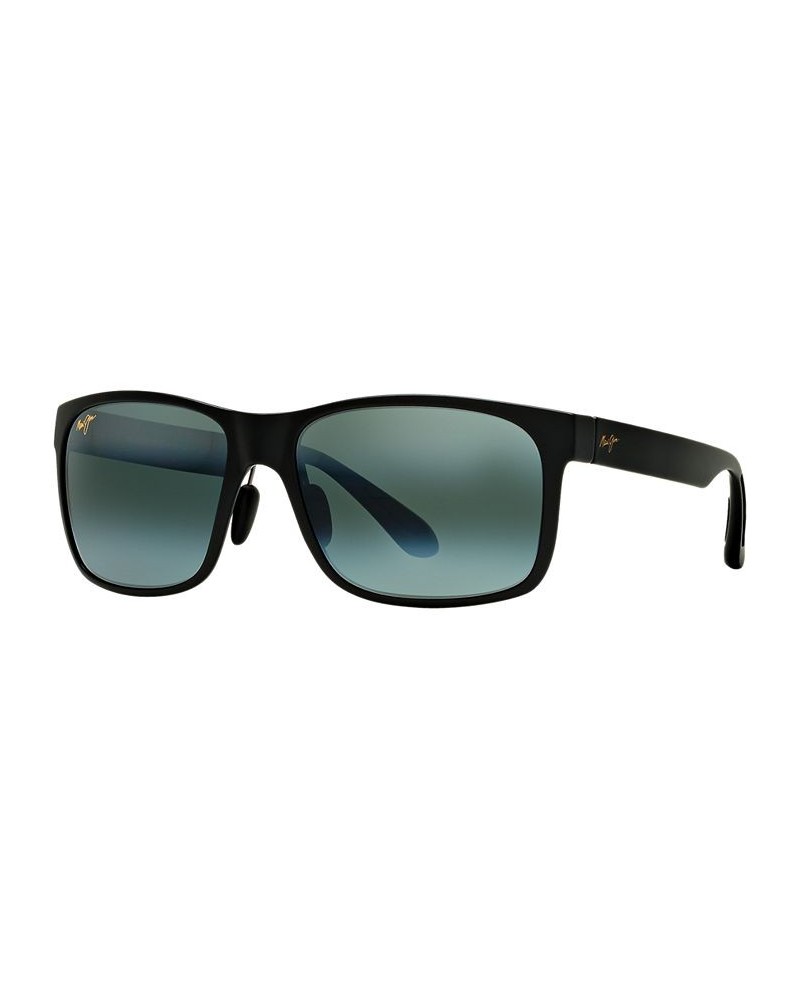 Red Sands Polarized Sunglasses 423 Black Matte/Grey Mirrored Polarized $47.31 Unisex