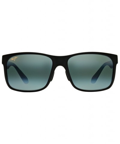 Red Sands Polarized Sunglasses 423 Black Matte/Grey Mirrored Polarized $47.31 Unisex