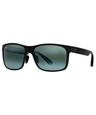 Red Sands Polarized Sunglasses 423 Black Matte/Grey Mirrored Polarized $47.31 Unisex