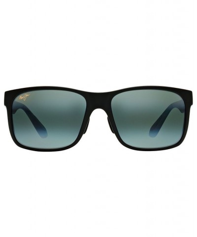 Red Sands Polarized Sunglasses 423 Black Matte/Grey Mirrored Polarized $47.31 Unisex