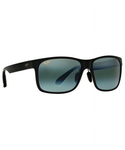 Red Sands Polarized Sunglasses 423 Black Matte/Grey Mirrored Polarized $47.31 Unisex