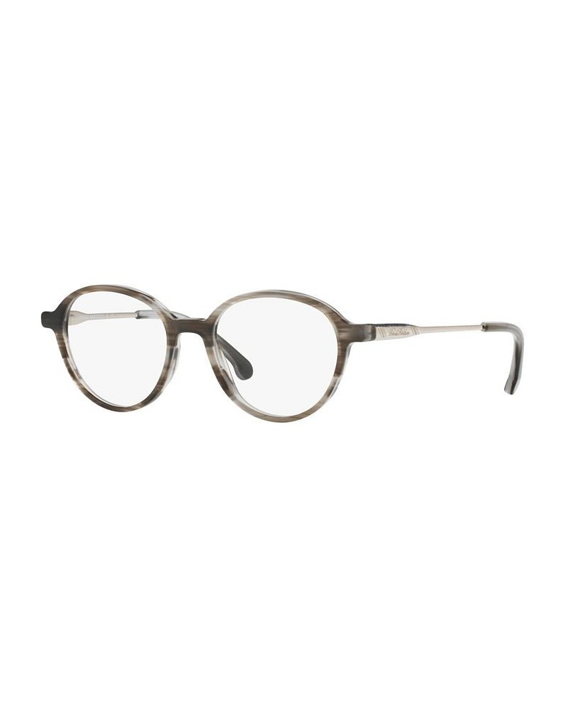 Brooks Brothers BB2035 Men's Panthos Eyeglasses Gray/Silver-Tone $21.00 Mens