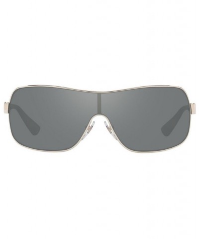 Sunglasses 0HU1008 SHINY SILVER/LIGHT BLUE SILVER MIRROR $27.72 Unisex