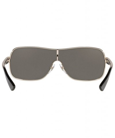 Sunglasses 0HU1008 SHINY SILVER/LIGHT BLUE SILVER MIRROR $27.72 Unisex