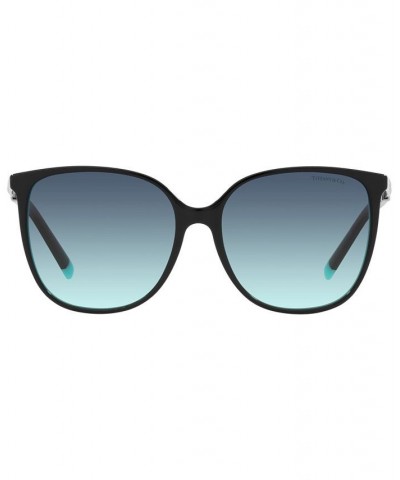 Women's Sunglasses TF4184 57 Havana on Tiffany Blue $86.16 Womens