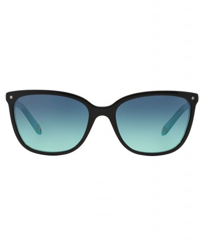 Sunglasses TF4105HB 55 TORTOISE BLUE/BROWN GRAD $73.34 Unisex