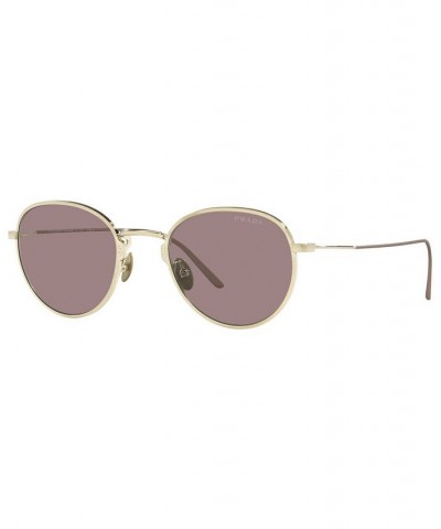 Women's Sunglasses PR 53WS 50 Satin Pale Gold-Tone $203.58 Womens