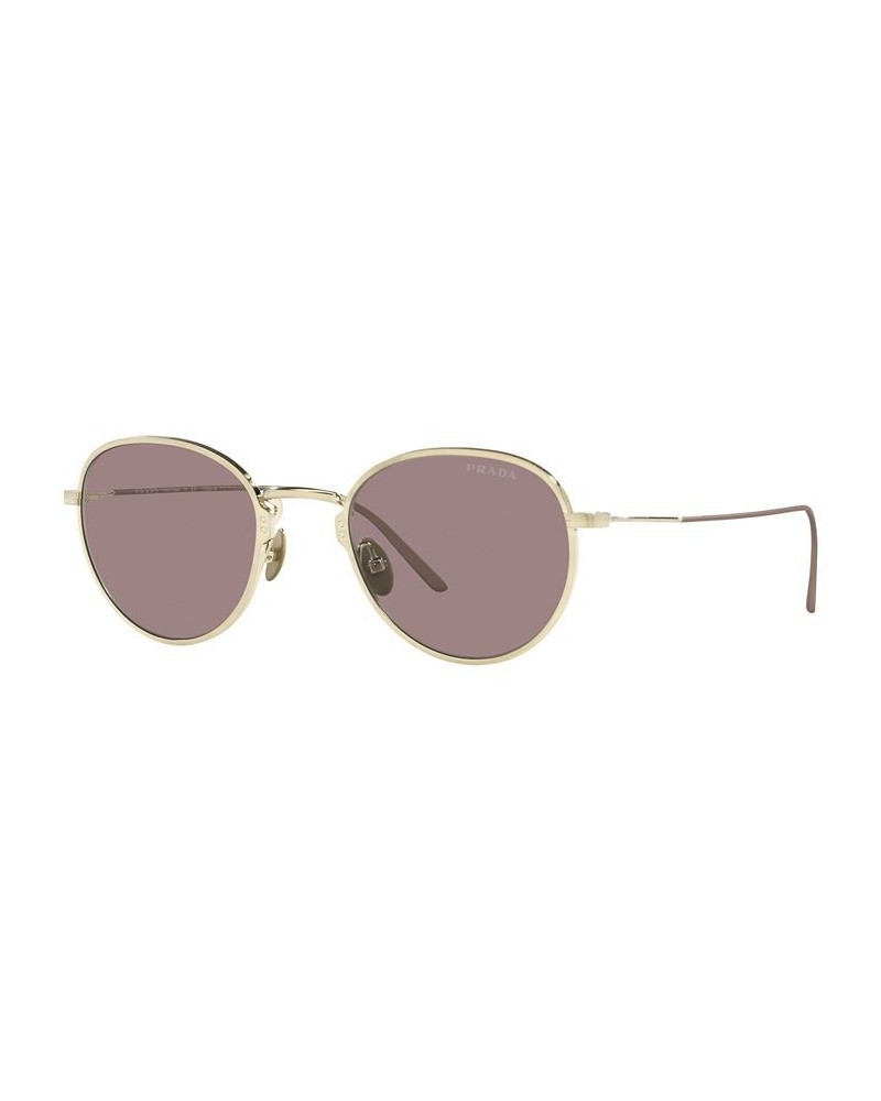 Women's Sunglasses PR 53WS 50 Satin Pale Gold-Tone $203.58 Womens