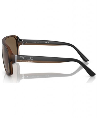 Men's Sunglasses PH4196U Matte Havana Brown $41.85 Mens