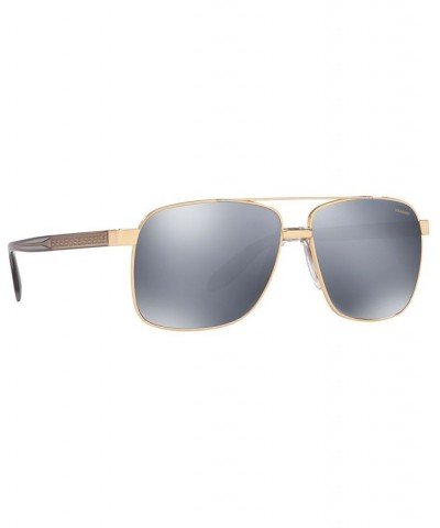 Polarized Sunglasses VE2174 59 GOLD/DK GREY MIRROR SILVER POLAR $34.00 Unisex