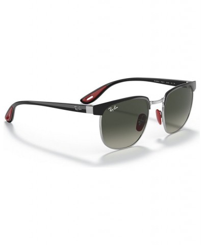 RB3698M Scuderia Ferrari Collection 53 Unisex Sunglasses Black on Silver-Tone $73.50 Unisex