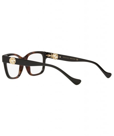 Women's Rectangle Eyeglasses GC00163251-X Brown $69.75 Womens