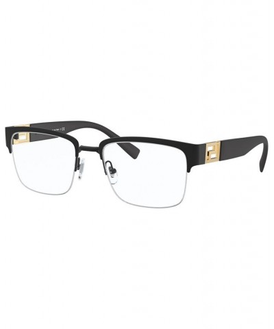 VE1272 Men's Rectangle Eyeglasses Matte Black $33.96 Mens