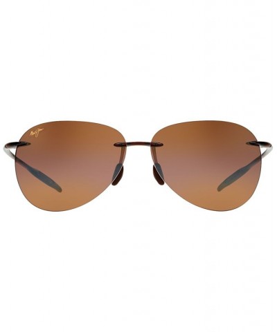 Polarized Sugar Beach Sunglasses 421 Brown/Bronze Mirror Polarized $43.47 Unisex