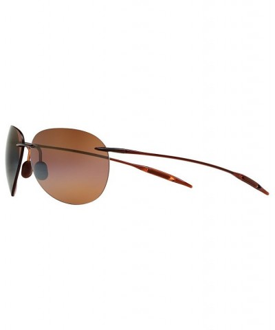 Polarized Sugar Beach Sunglasses 421 Brown/Bronze Mirror Polarized $43.47 Unisex