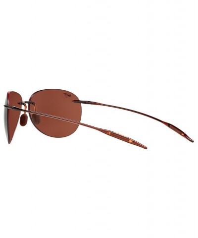 Polarized Sugar Beach Sunglasses 421 Brown/Bronze Mirror Polarized $43.47 Unisex