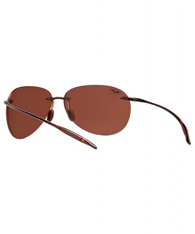 Polarized Sugar Beach Sunglasses 421 Brown/Bronze Mirror Polarized $43.47 Unisex