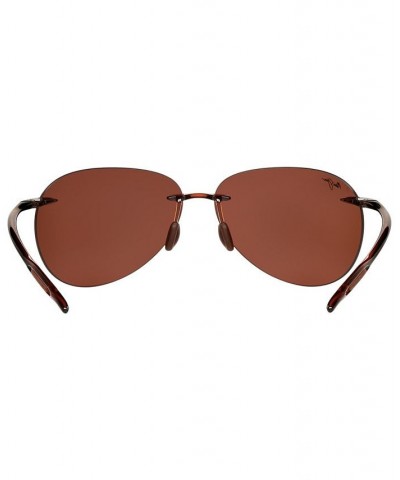 Polarized Sugar Beach Sunglasses 421 Brown/Bronze Mirror Polarized $43.47 Unisex