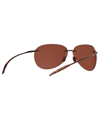 Polarized Sugar Beach Sunglasses 421 Brown/Bronze Mirror Polarized $43.47 Unisex