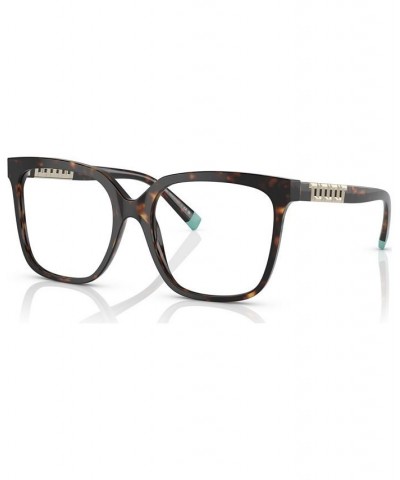 Women's Square Eyeglasses TF222752-O Havana $53.48 Womens