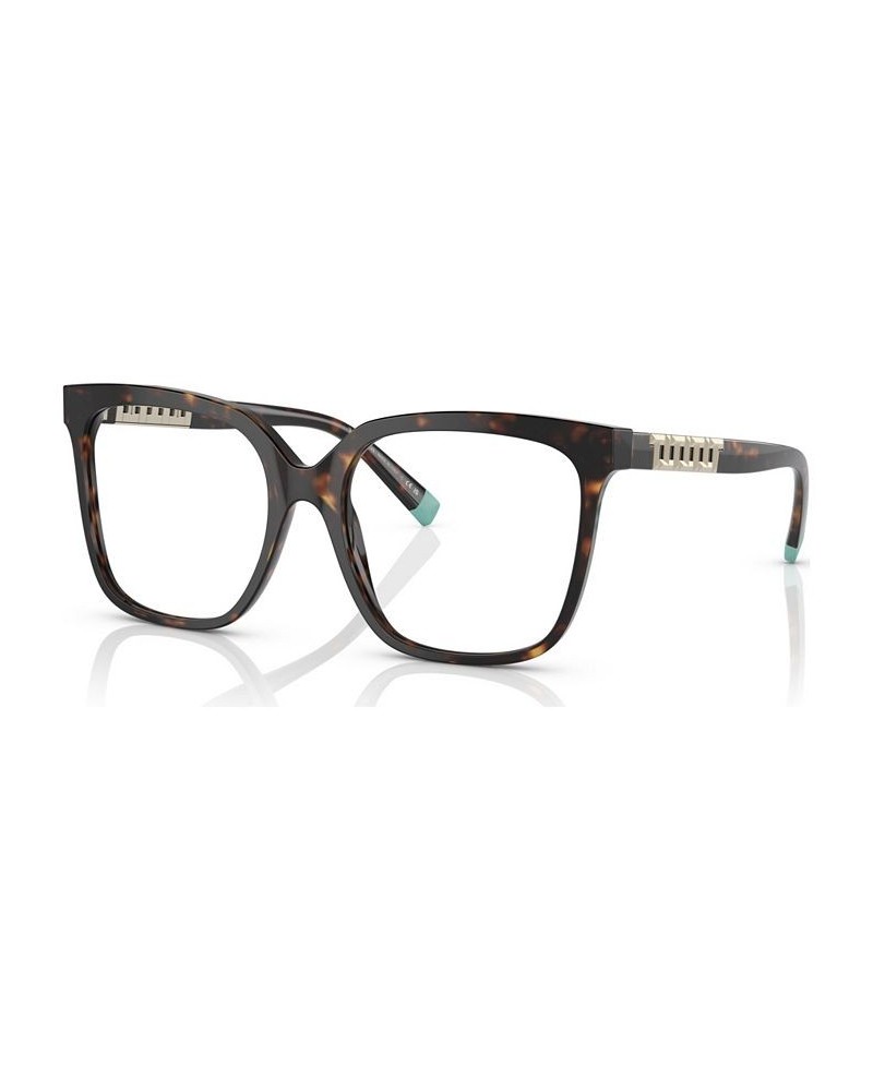 Women's Square Eyeglasses TF222752-O Havana $53.48 Womens