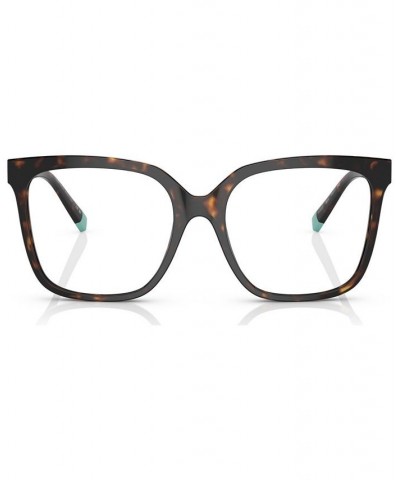 Women's Square Eyeglasses TF222752-O Havana $53.48 Womens