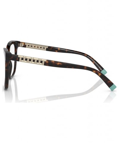 Women's Square Eyeglasses TF222752-O Havana $53.48 Womens