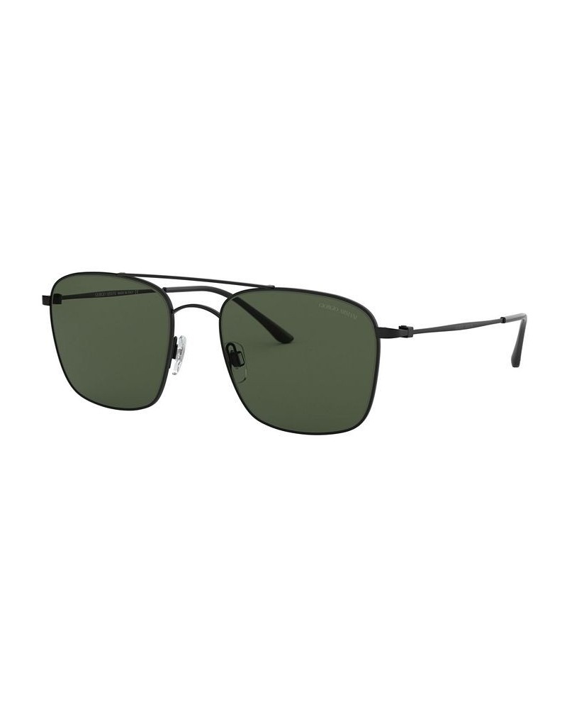 Sunglasses AR6080 55 MATTE BLACK / GREEN $41.64 Unisex