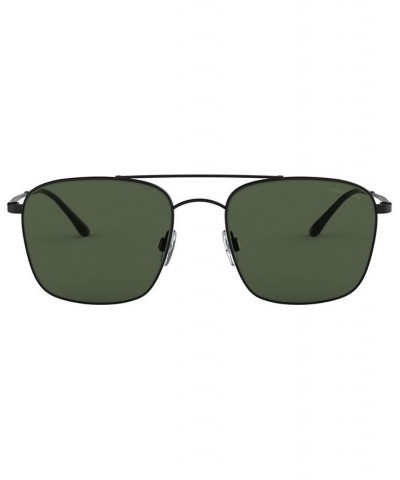 Sunglasses AR6080 55 MATTE BLACK / GREEN $41.64 Unisex