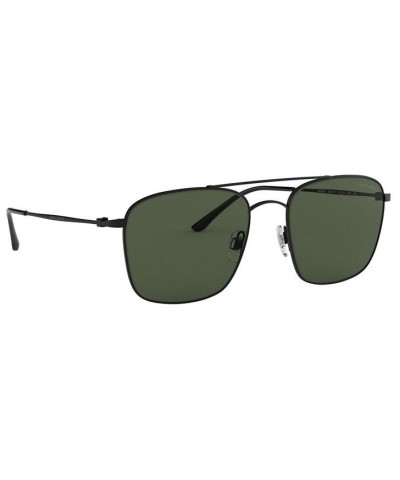 Sunglasses AR6080 55 MATTE BLACK / GREEN $41.64 Unisex