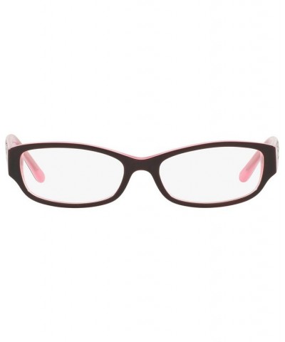 SF1844 Women's Rectangle Eyeglasses Chocolate $10.65 Womens