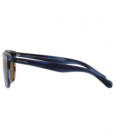 Unisex Sunglasses AR8149 54 Stripped Blue $86.75 Unisex