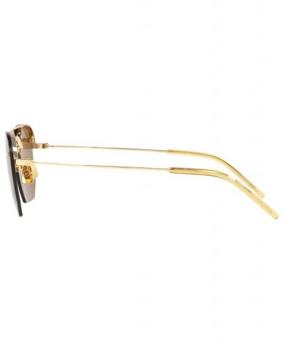 Unisex Sunglasses YS00027452-X Gold-Tone/Brown $116.15 Unisex